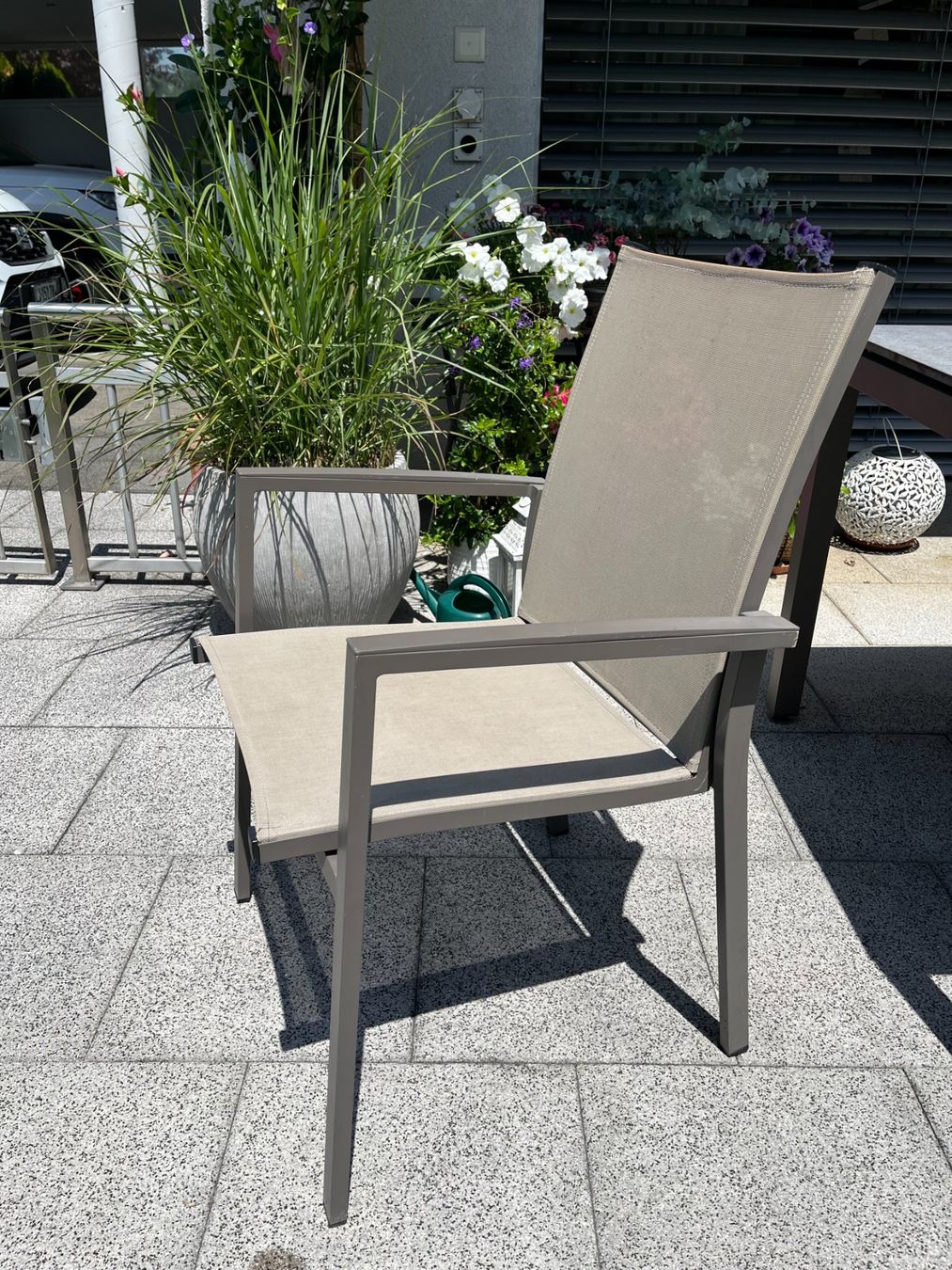 Set de table et chaises: Gartentisch mit Stühlen – D'occasion à Sempach par Upsilon 3