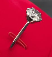 ❗️Ab 1.- 1.01 ct Naturdiamant F/SI1💎 18K Weissgold 🇨🇭Made