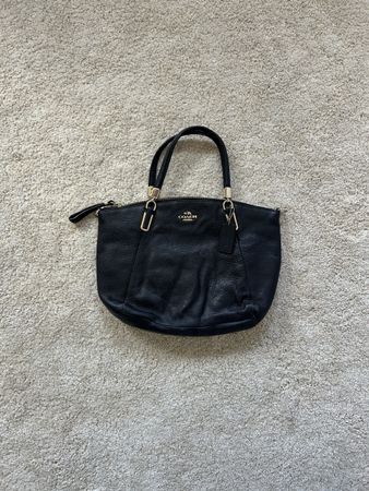 cute vintage coach bag black 