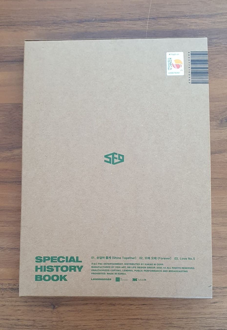 CD: Zuho SF9 Signed Album – Usato da Kriens venduto da befor83 1