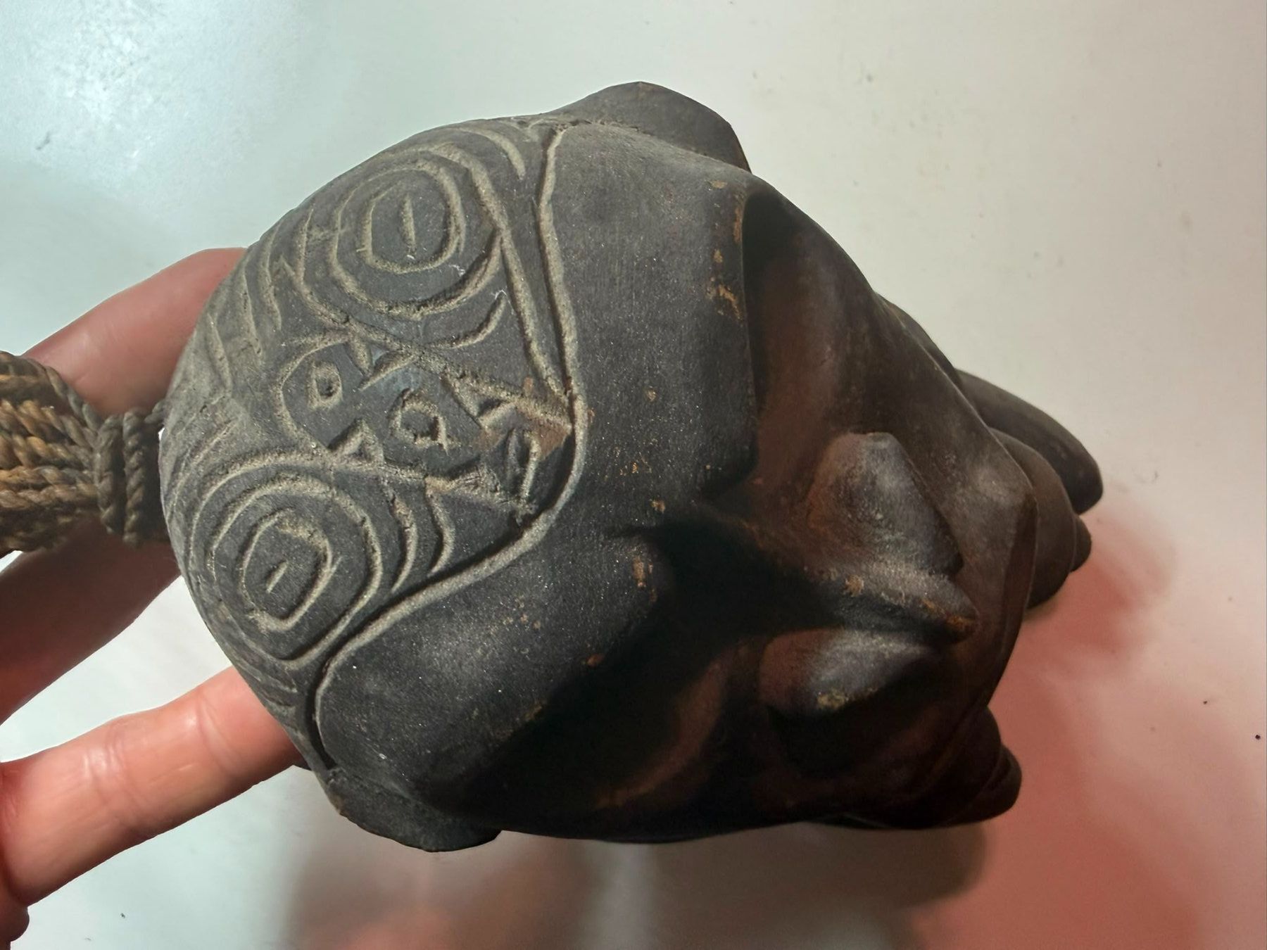 Statuette: Fruchtbarkeit Mutterschaft Fetich Papua Ozeanien – Usato da genève venduto da Isarath 2
