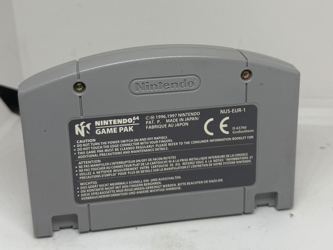 Nintendo Jeux: Perfect Dark N64 Nintendo – D'occasion à Dietlikon par NESFEVER 1