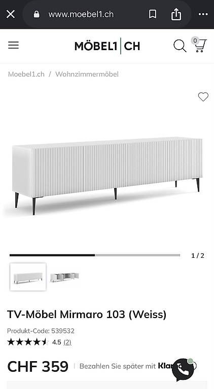 Mobili TV: Sideboard – Nuovo (secondo la descrizione) da Bern venduto da jac_5hjp 1