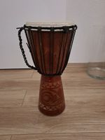 Trommel Djembe Holz Handarbeit wie neu