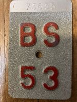 BS 53 - VELONUMMER - FAHRRADSCHILD - PLAQUE DE VELO - BS 53