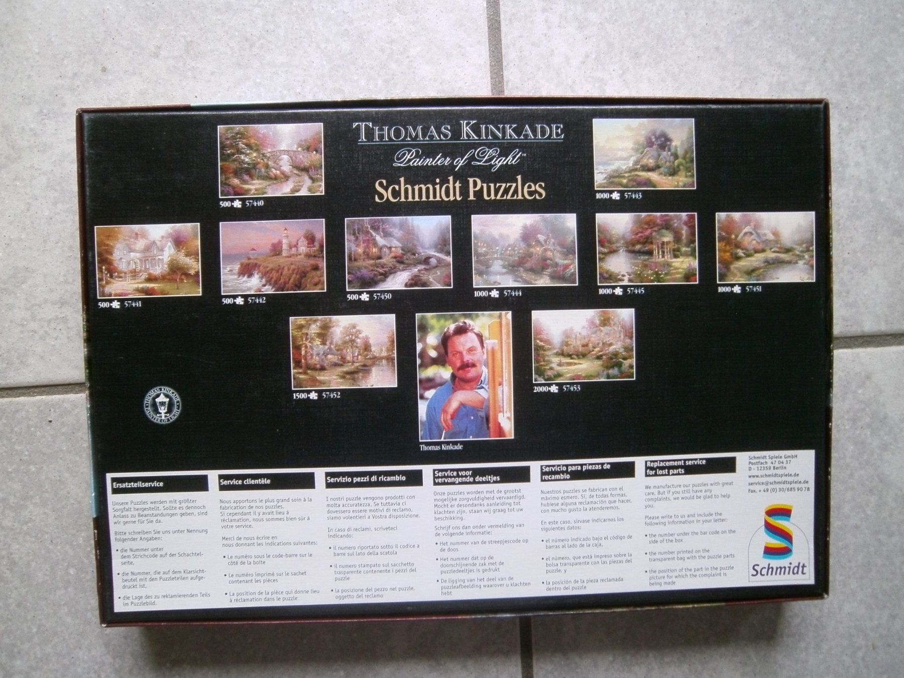 Puzzles: puzzle Kinkade de 500 pces – Gebraucht aus Moutier von Mouschka 2