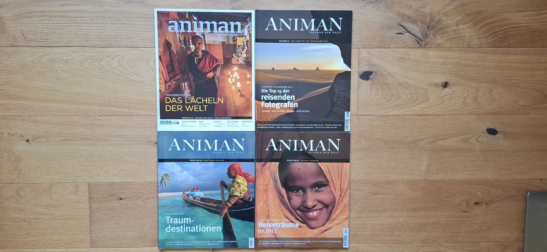 Riviste & Magazine: 4 Animan Thema Reisefotografie – Usato da Mellingen venduto da lathei