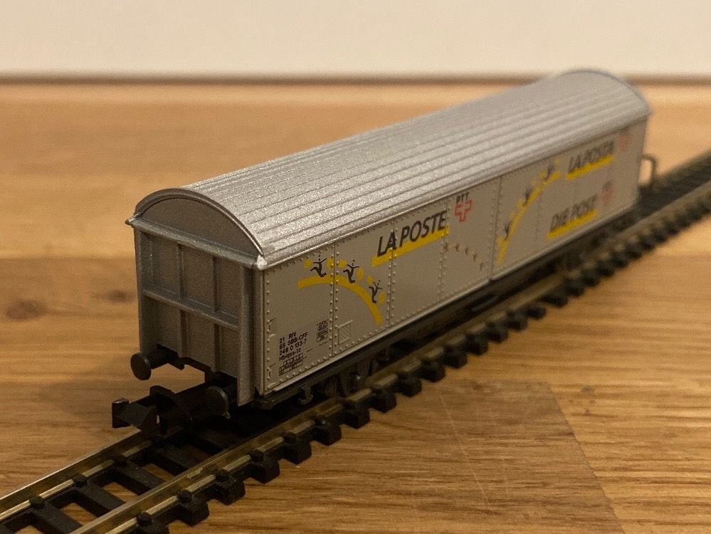 Roco Modellini di ferrovie: Roco 25234 SBB Güterwagen "Die Post" – Nuovo (secondo la descrizione) da Schlierbach venduto da Look8 2
