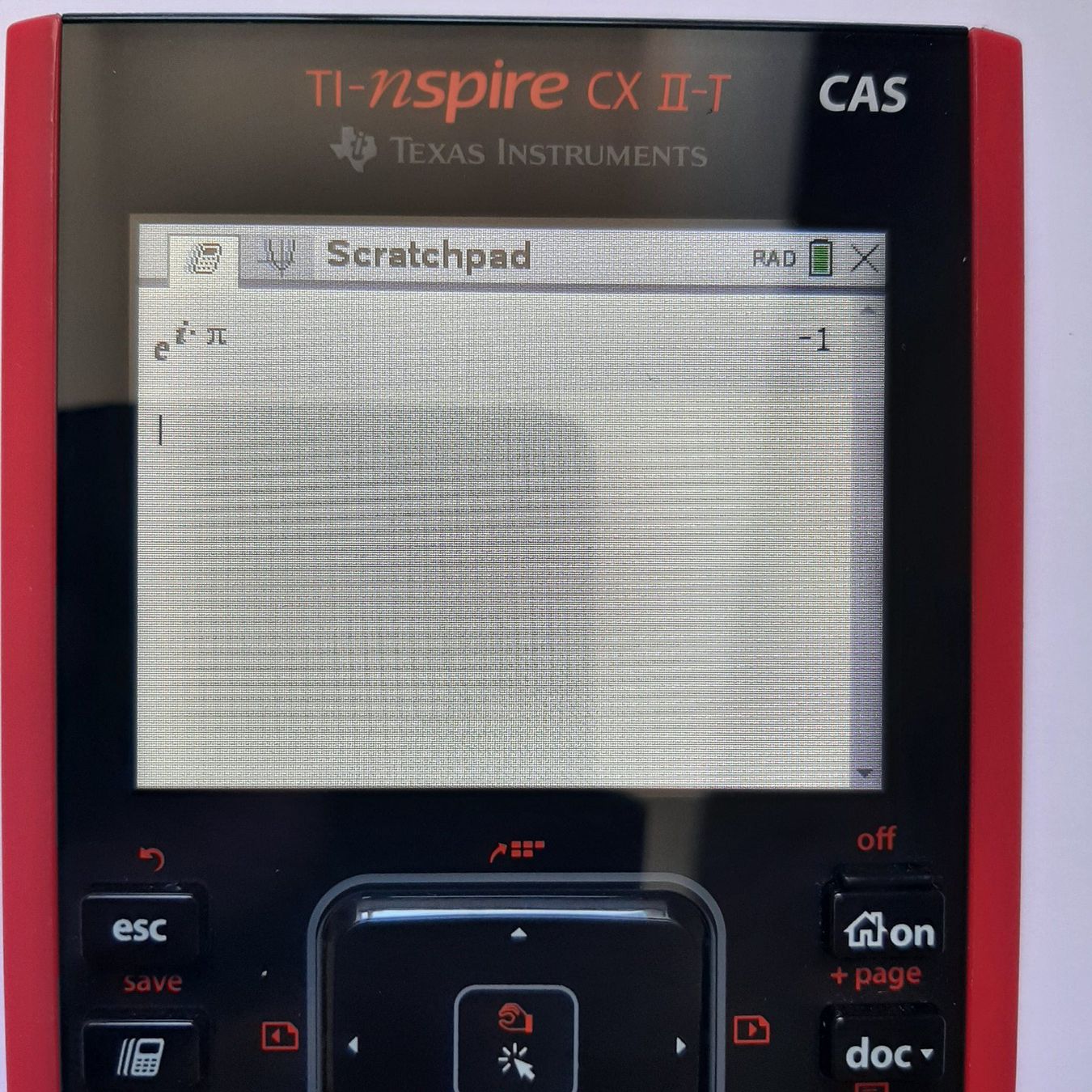 Texas Instruments Taschenrechner: TI-Nspire CX II-T CAS – Gebraucht aus Carouge GE von cecob0909 2