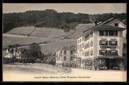 AK Baden, Hotel Hirschen Ennetbaden