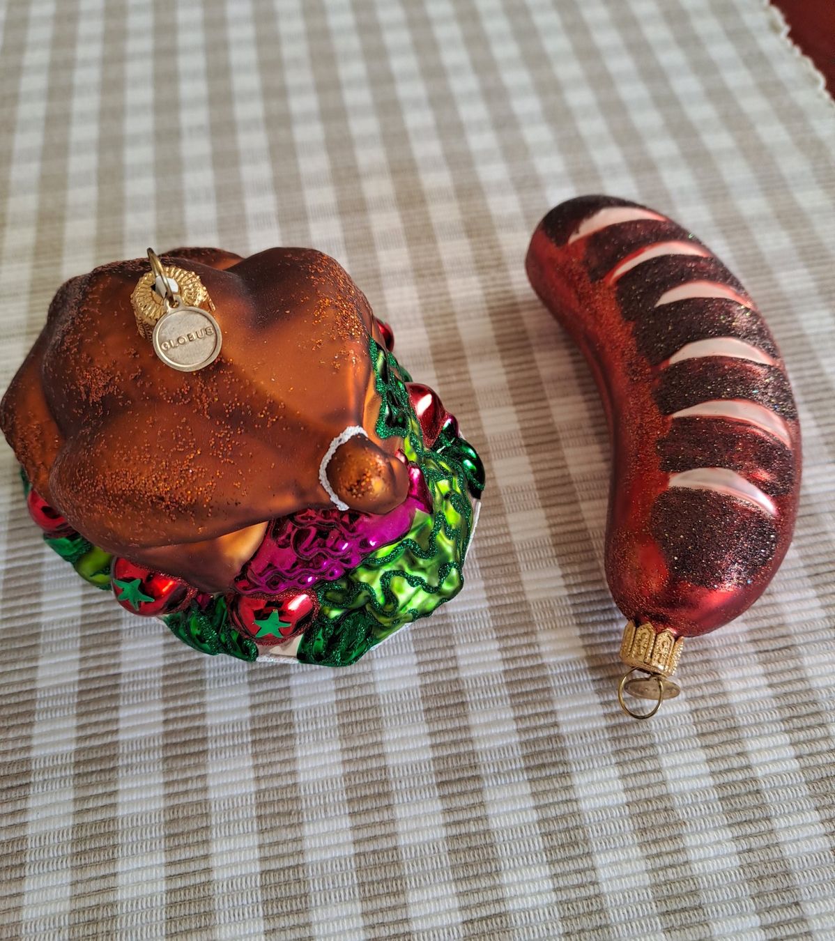 Globus Alle Dekorationen: BOULES DE NOEL GLOBUS – Gebraucht aus LAUSANNE von KWEW 1