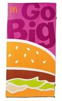 McDonalds Badetuch "Go Big" NEU!