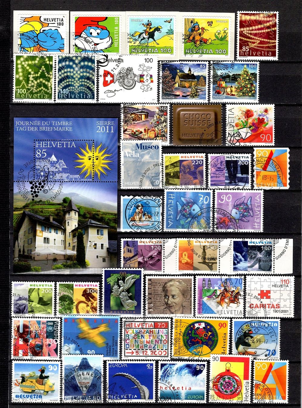 Tous les timbres: Sammlung Schweiz (764) – D'occasion à Burgdorf par blinky01 2