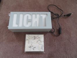 DIE APOKALYPTISCHEN REITER Licht BOX 2008 Metal Signiert RAR