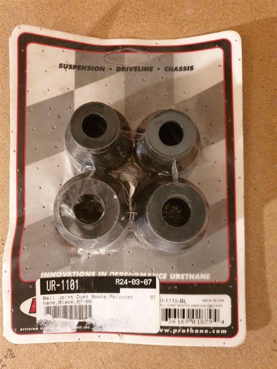 6 Stück Gummi-Kugelgelenk-Staubschutzmanschetten Für Federung & Lenksystem - Schwarz