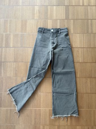 Zara straight Jeans, olive green