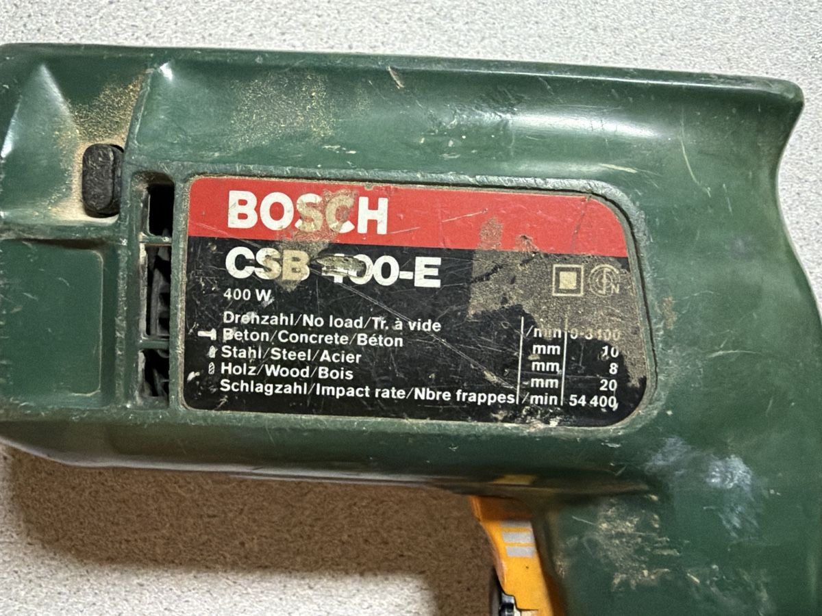 Bosch Trapani: Bohrmaschine Bosch CSB 400-E – Usato da Attelwil venduto da Brumm3 2