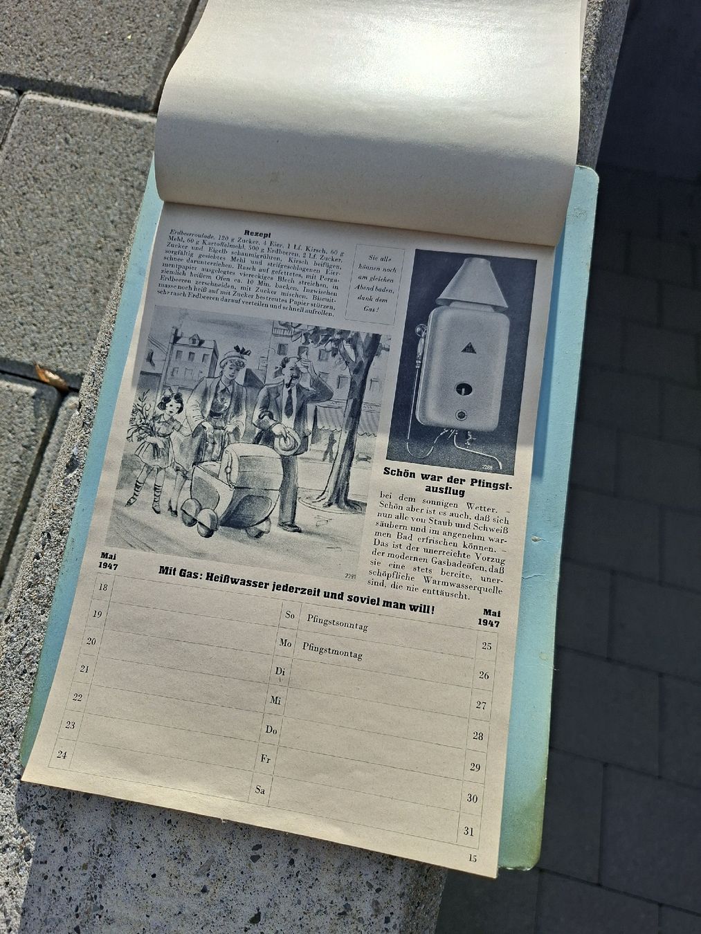 Calendari: Gaskalender 1947 – Usato da Ganterschwil venduto da HeidiuPeter 4