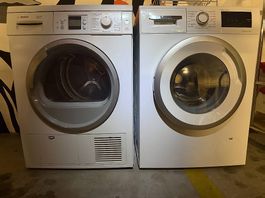 Lavatrice e asciugatrice Bosch 2 anni, vendo per trasloco 