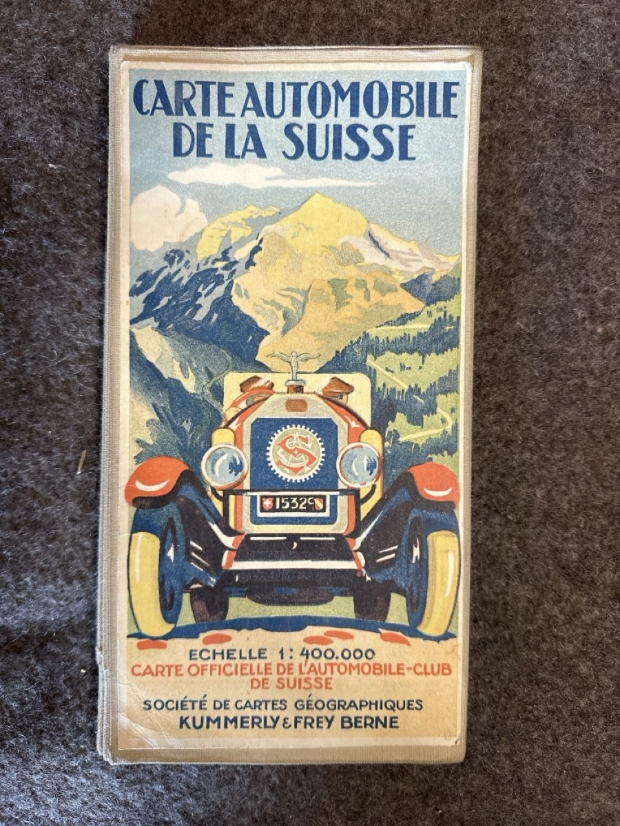 Cartine & Atlanti: Automobilkarte der Schweiz – Usato da Baar venduto da Hillsboro 1