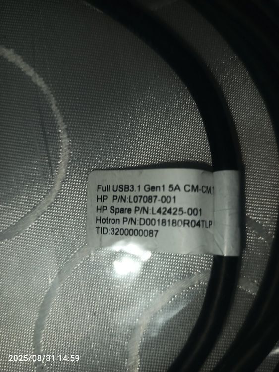 Cavi: Hotron 1.8m USB-C to USB-C Kabel - USB3.1 – Nuovo e nell'imballaggio originale da Zürich venduto da tac_58l2 1