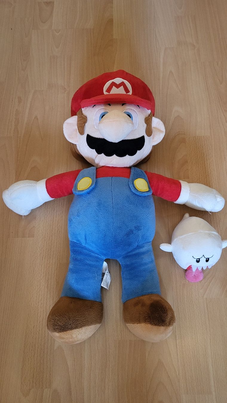Nintendo Statuette: Super Mario & Boo / Plush – Nuovo (secondo la descrizione) da Biel/Bienne venduto da Retrohr