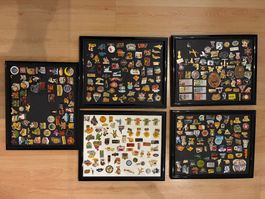 Pin's Sammlung