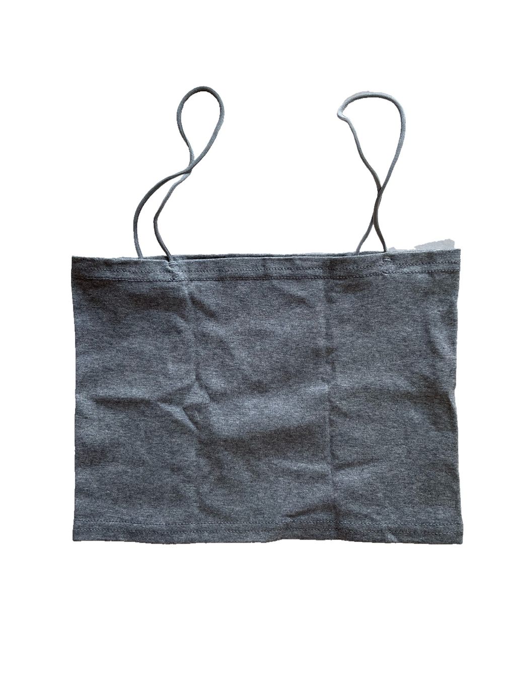 Tops: Damen Top S M 36 38 Grau BaumwollE Spaghetti-Träger Basic 24 – Neu und originalverpackt aus Vinelz von sonnenmond77 1