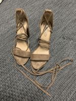 Sandalen Gr 37 Taupe
