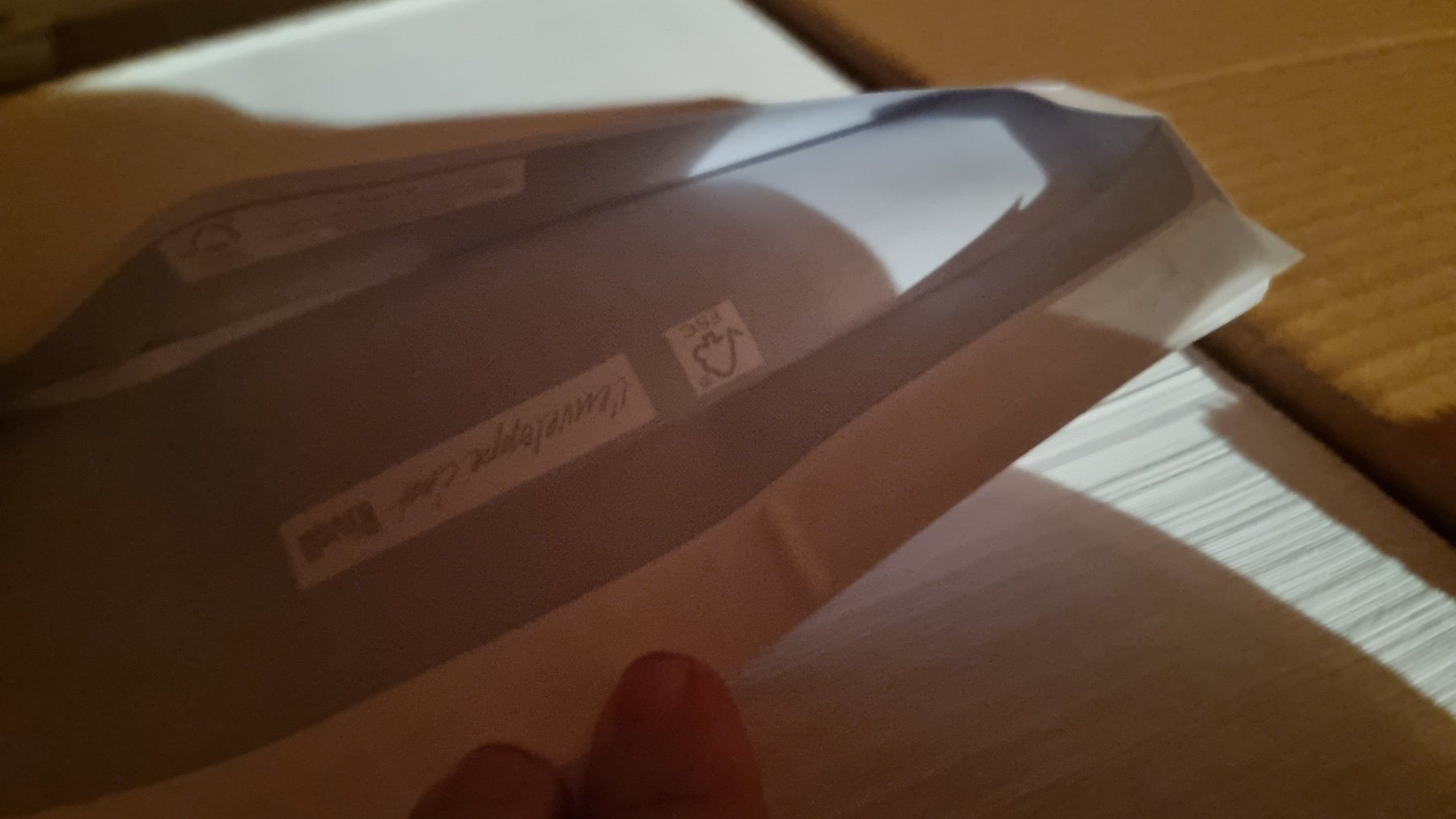 Buste & buste per spedizione: 500 stk Couvert C5 weiss mit Fenster links – Nuovo (secondo la descrizione) da Rebstein venduto da James-Dean 4