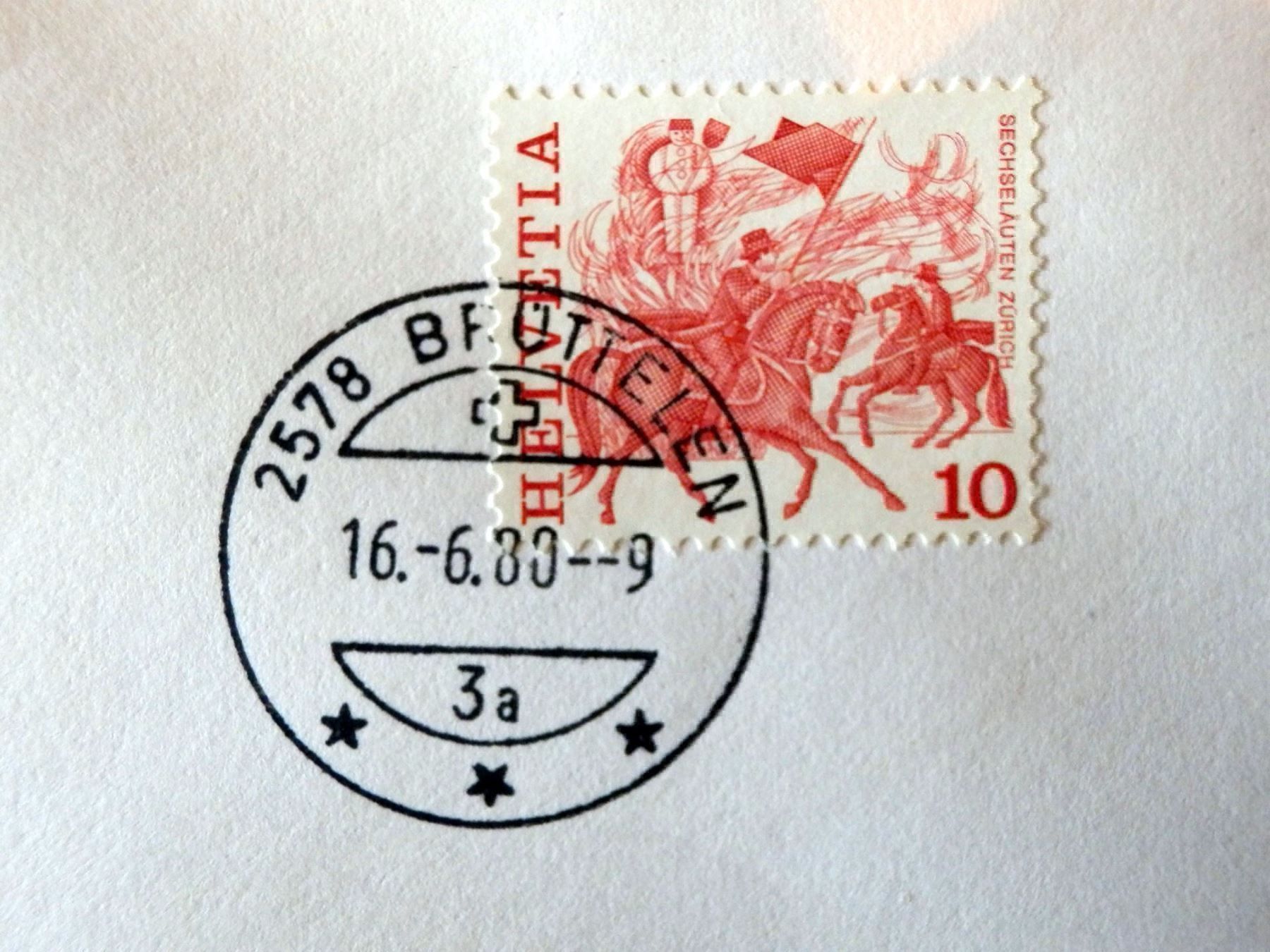 Tutti i francobolli: Lot mit 7 Bedarfsbriefen und Karten – Usato da Ueberstorf venduto da dinbau 6
