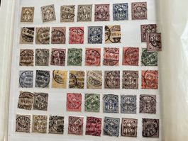 Schönes Album Schweiz,, gelbe Ziffern, viel Landi