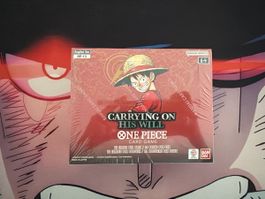 One Piece Card Game OP-13 Carrying On His Will sealed
