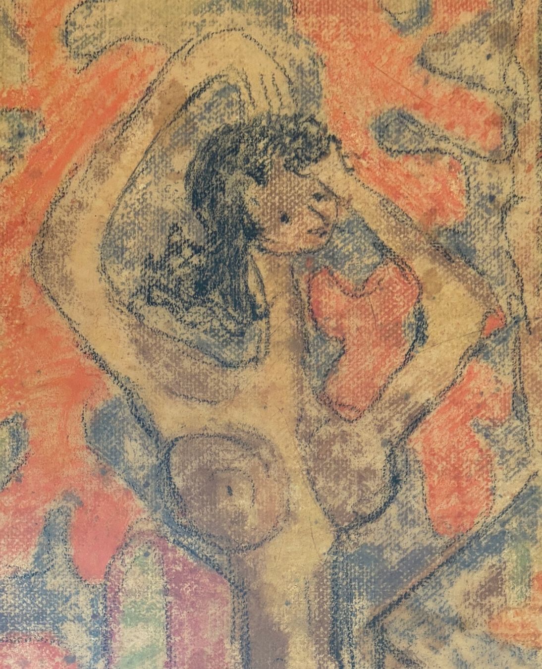 Tableaux: Bild "Morgentoilette" von Gottlieb Kurfiss – D'occasion à Sarnen par Erle0 1