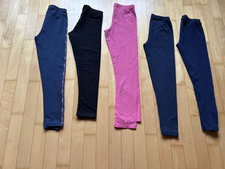 Gür Girls: 5 verschiedene Leggins, Gr. 146/152