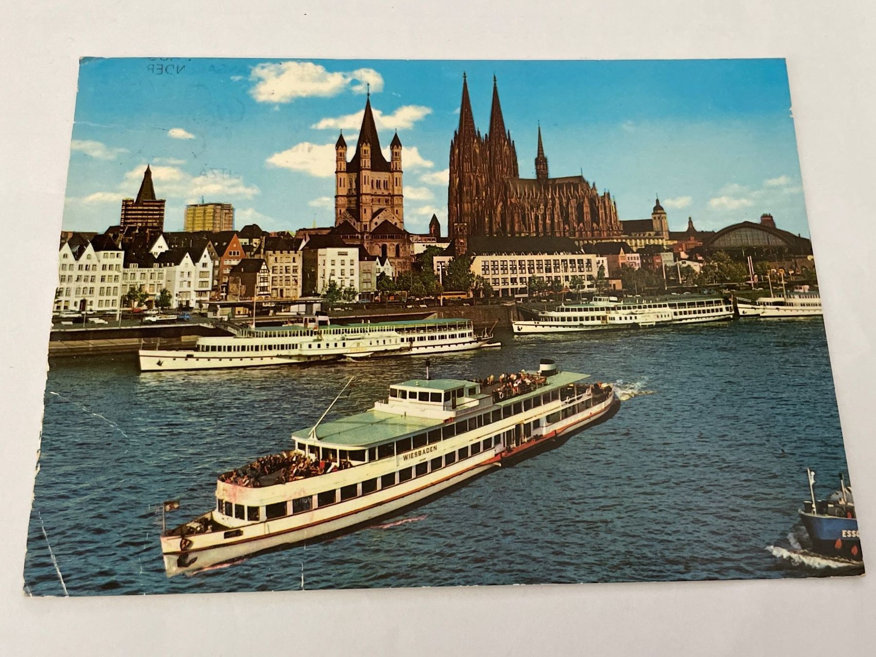Cartoline postali: Ansichtskarte Bild von Köln am Rhein – Usato da St. Gallen venduto da Gallus8