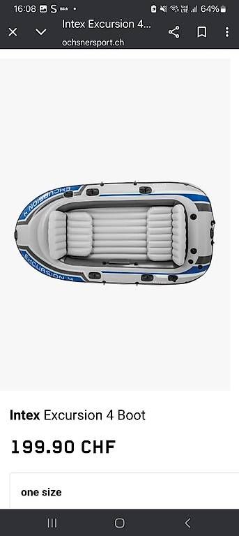 Boote: Intex Boot – Neu (gemäss Beschreibung) aus Winznau von monika02061962 3