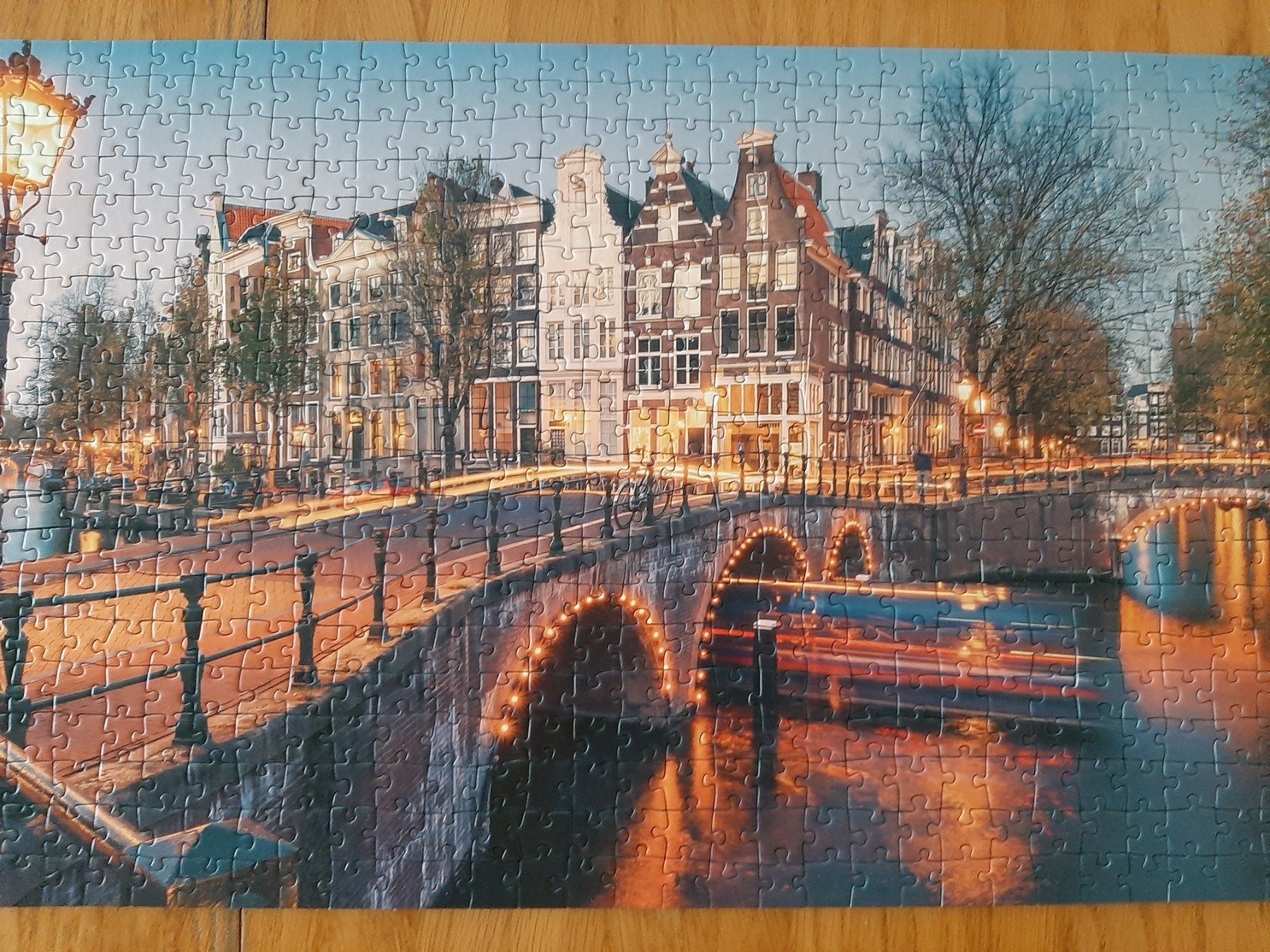 Ravensburger Puzzles: Puzzle Ravensburger 1000 Amsterdam Panorama – D'occasion à Flaach par maj_w_ 3