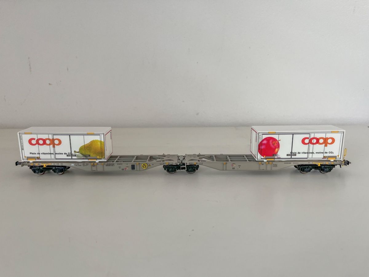 Mehano Modellini di ferrovie: Wagon Coop/railCare – Usato da Font venduto da TrainspottersuisseHo 1