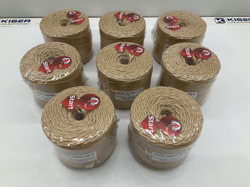 Corde: 8 Rollen à 100m PP Schnur – Nuovo e nell'imballaggio originale da Kehrsatz venduto da lar_fsw9