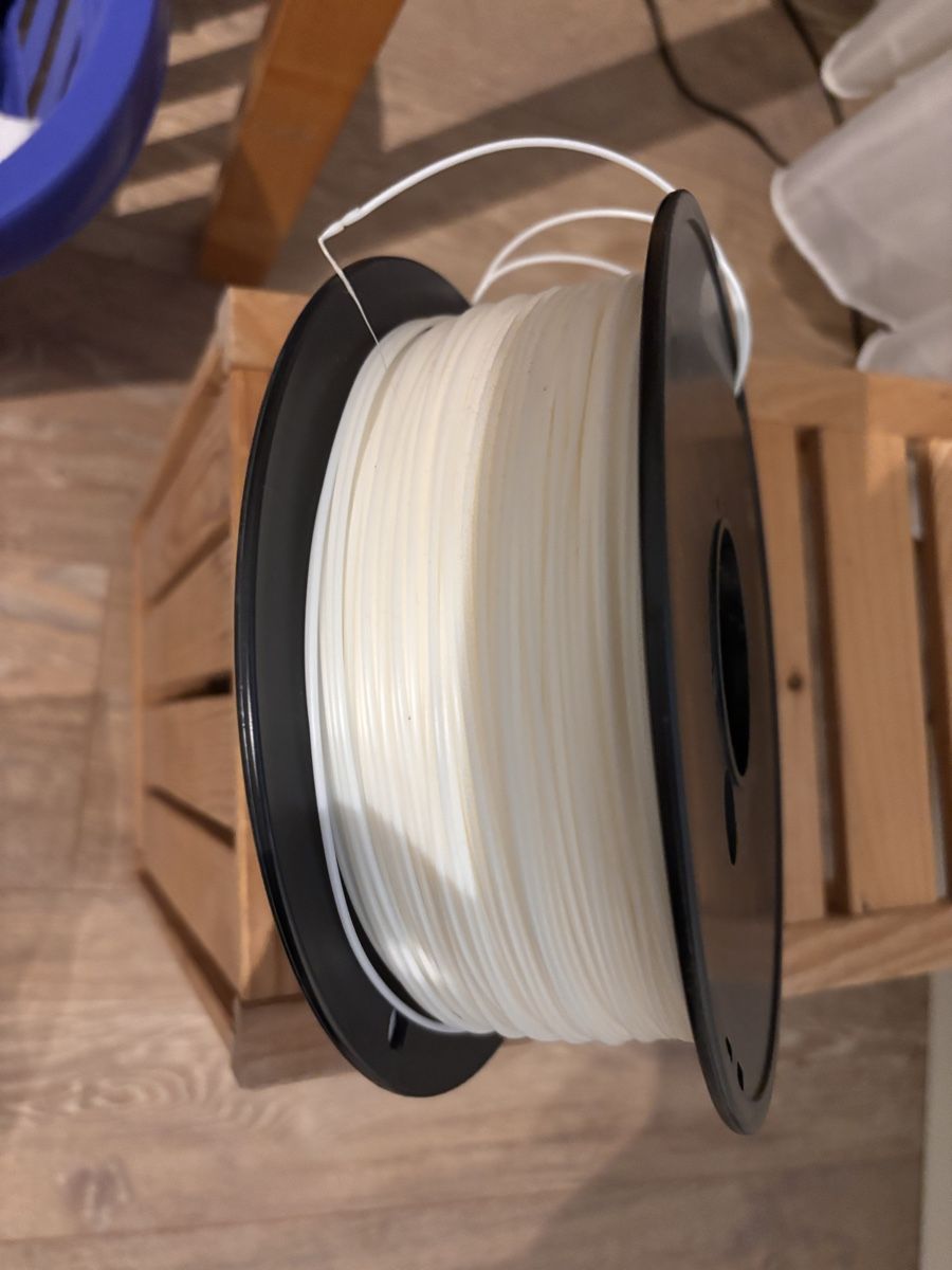 Filamento: 3D Drucker Filament ABS, Weiss, 1.75mm – Usato da Hergiswil NW venduto da Footie 1