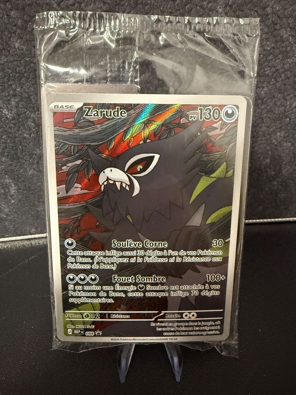 Pokémon Carte collezionabili: Zarude (MEP 088) / French – Usato da Misery venduto da A10GunnerFan