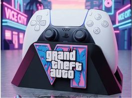 PS5  Ständer Grand Theft  Auto 6 Design Neu