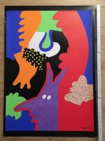 Moderne Kunst Siebdruck von Otmar Alt 1976