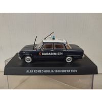 Carabinieri Alfa Romeo Giulia Super  Polizei 1:43 Modellauto