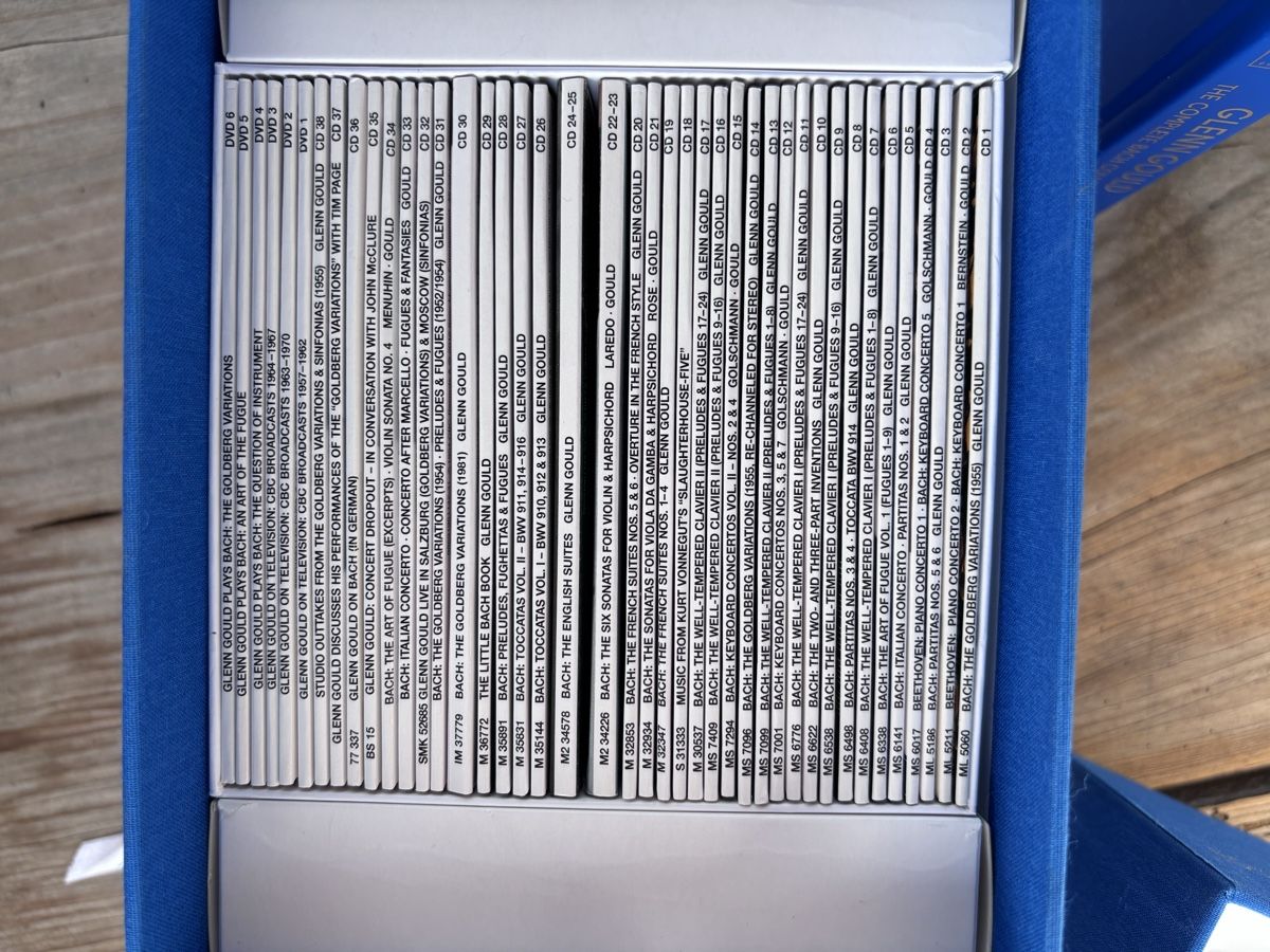 CD: Glenn Gould The Complete Bach Collection – Usato da Würenlos venduto da Ashley24 1