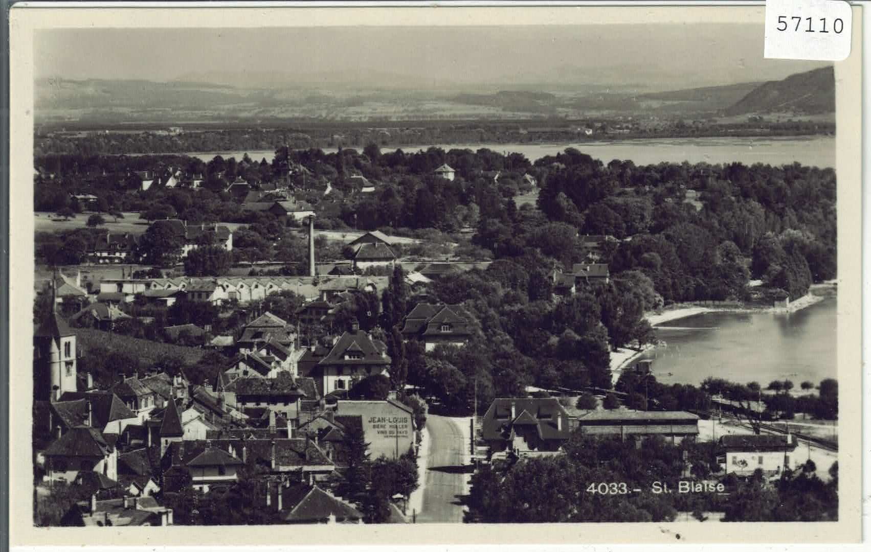 Ansichtskarten: St. Blaise - Vue generale – Gebraucht aus Ettingen von Kartenplanet