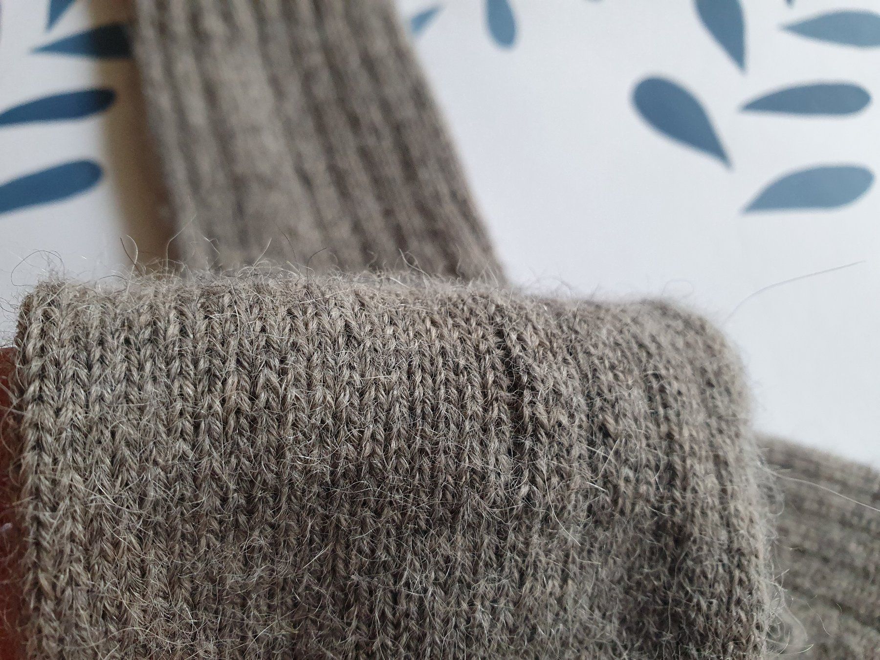 Calze: Handgestrickte Socken, Gr. 38, Wollsocken, Geschenk – Nuovo e nell'imballaggio originale da Neunkirch venduto da Sandramay 4