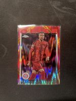Topps Olise chrome hong bao / red and gold