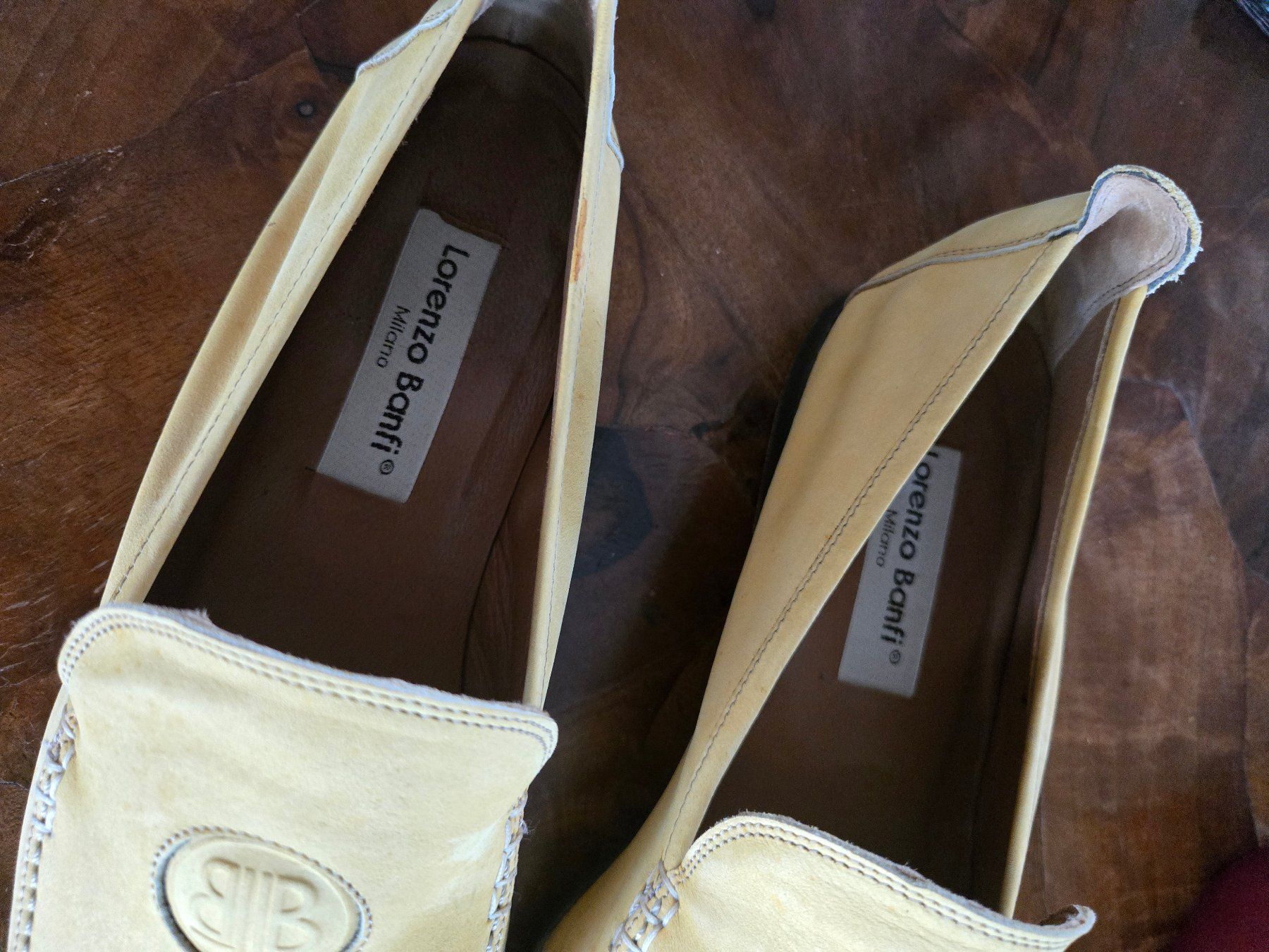 Herrenschuhe: Moccasin hellgelb Grösse 43 – Gebraucht aus Ascona von Topolinowatch 1